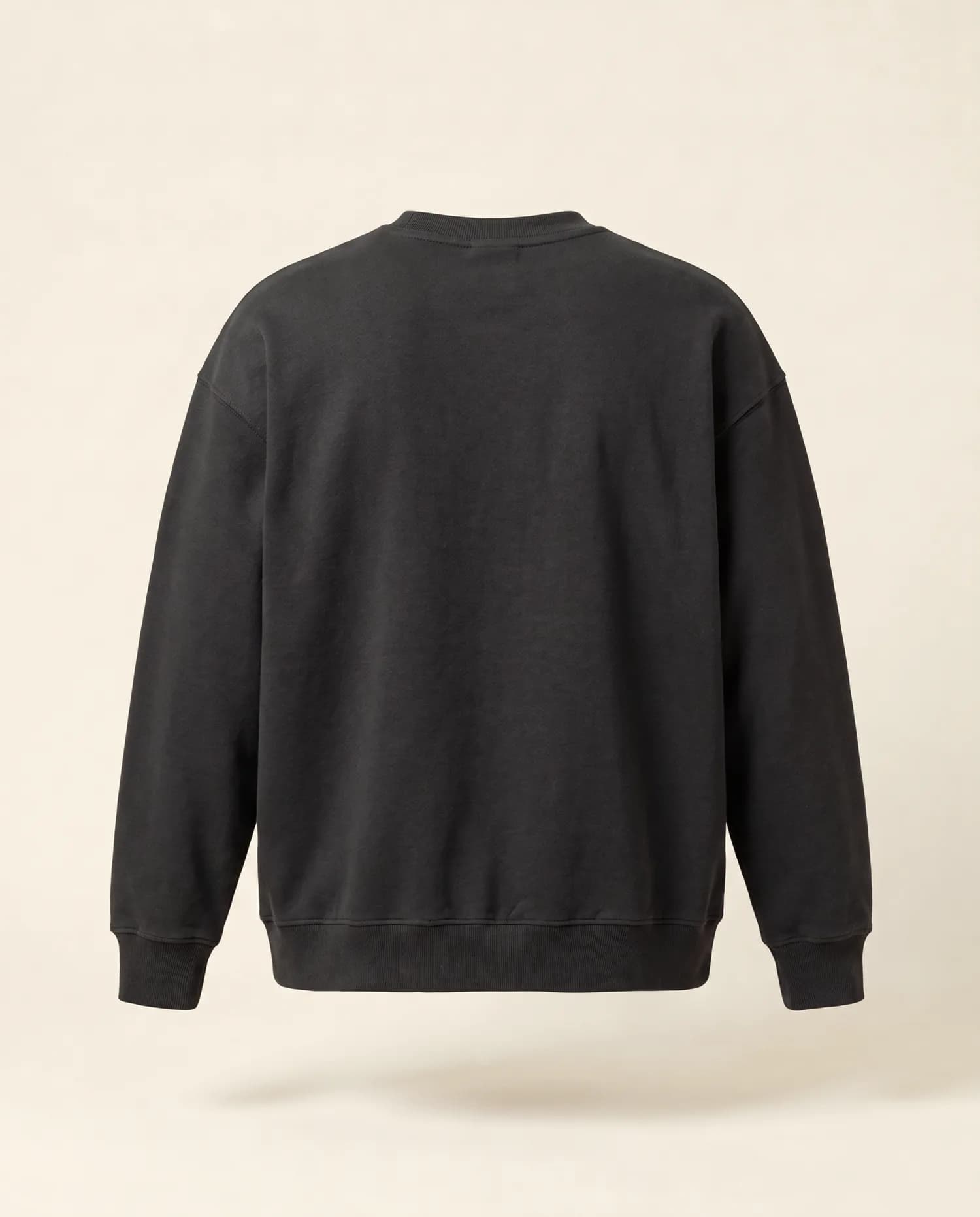 MARTHA CREWNECK in Charcoal, back