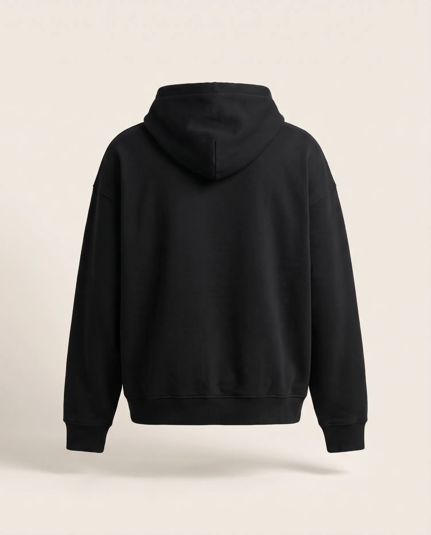 TAHURI HOODIE in Charcoal, back