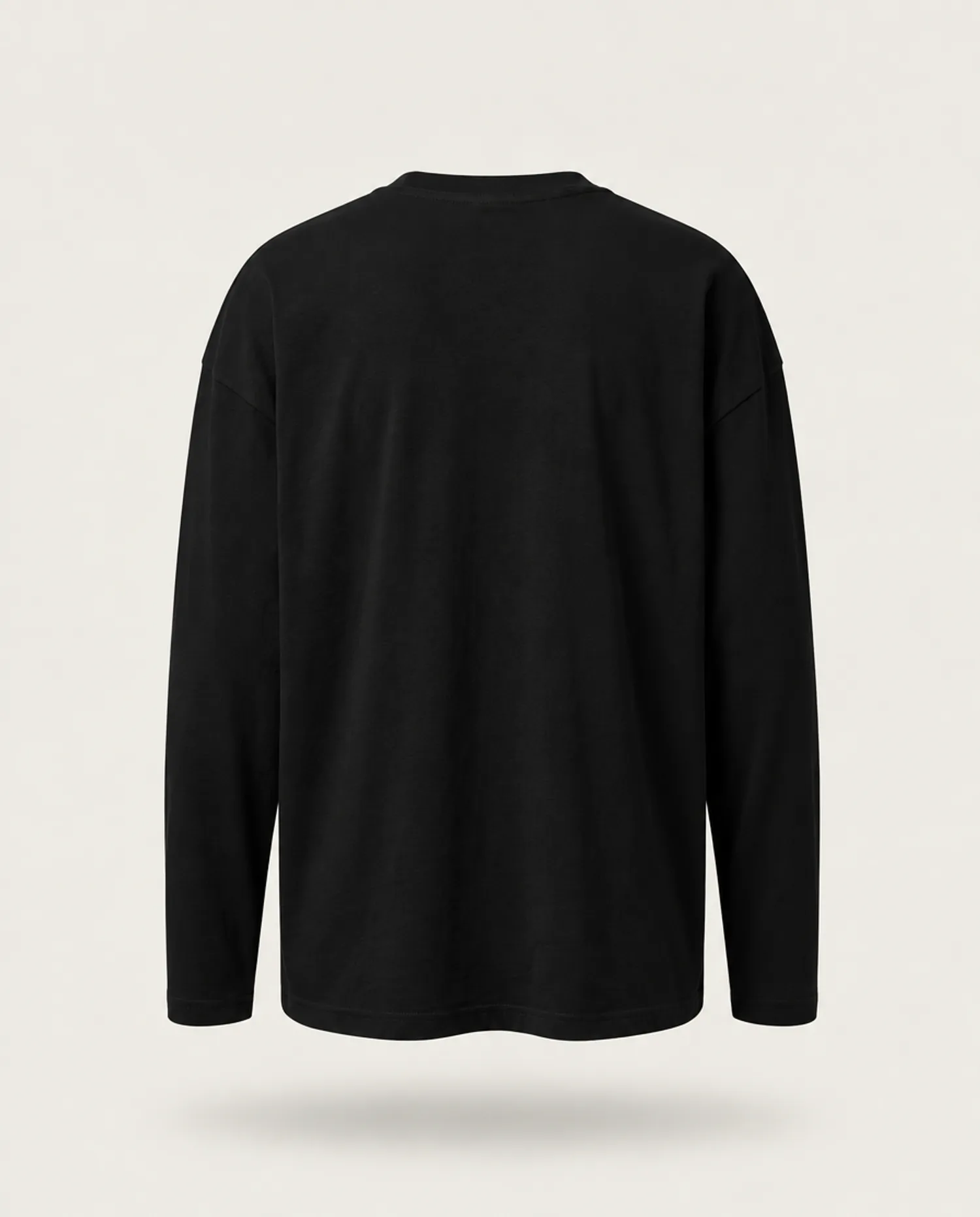 CELE LONG SLEEVE in Charcoal, back
