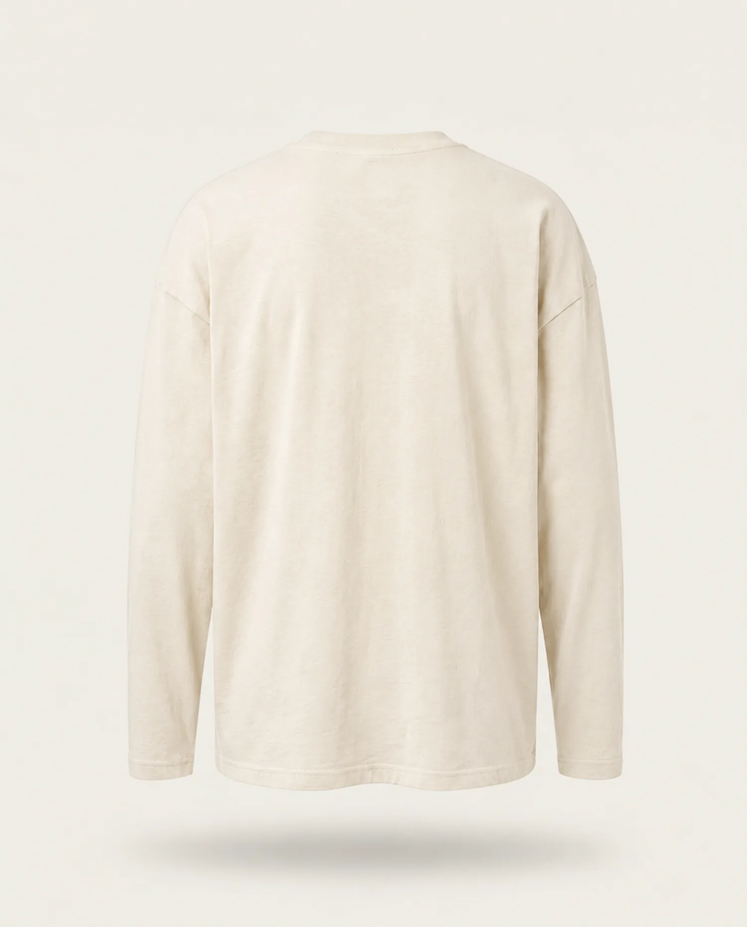 CELE LONG SLEEVE in Ivory, back